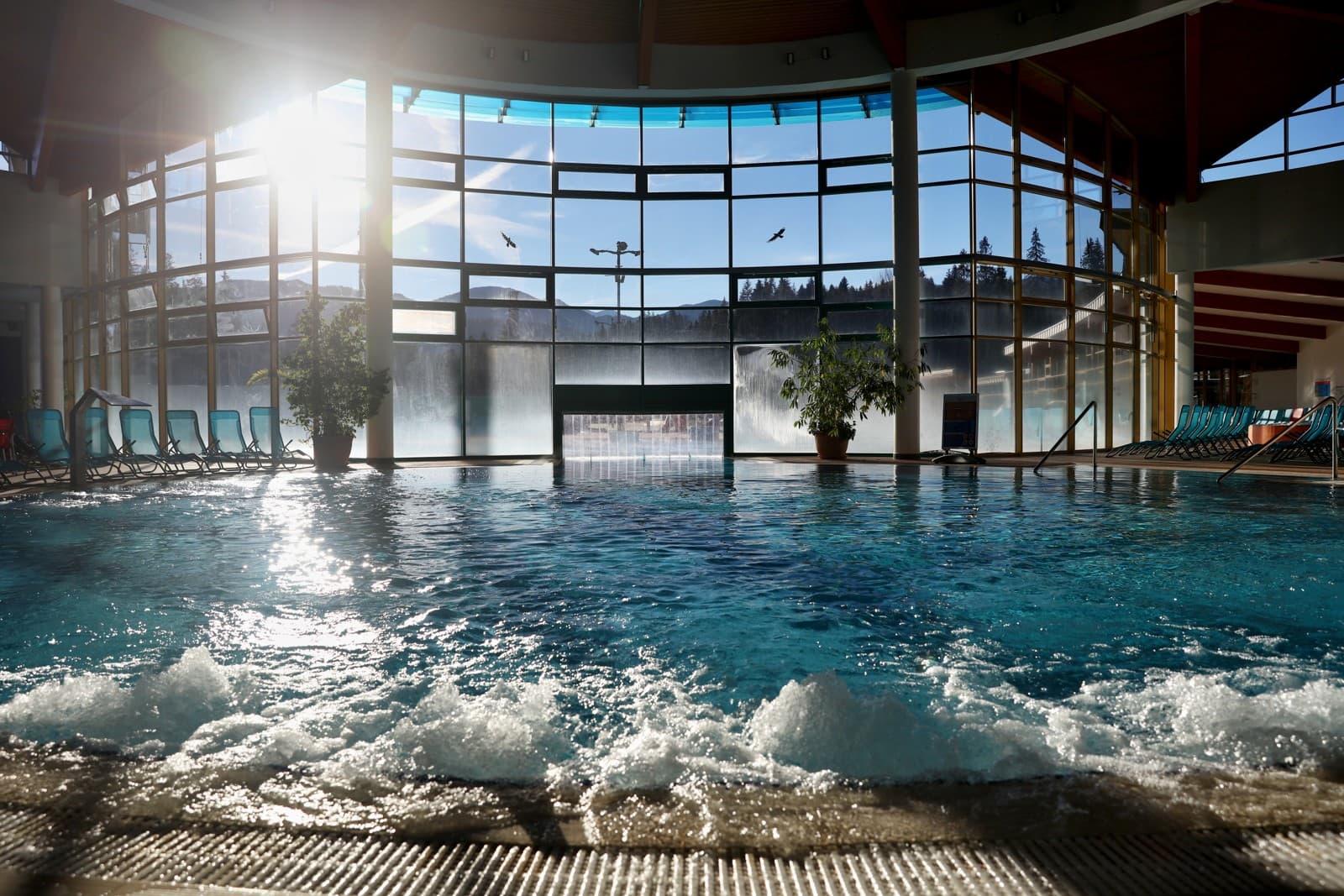 Vonkajšie termálne bazény v Meander Oravice